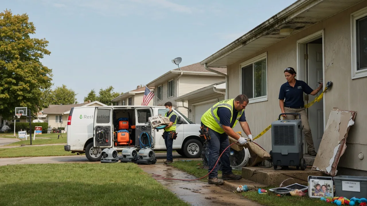 Water Damage Restoration in Sugarcreek, OH near me